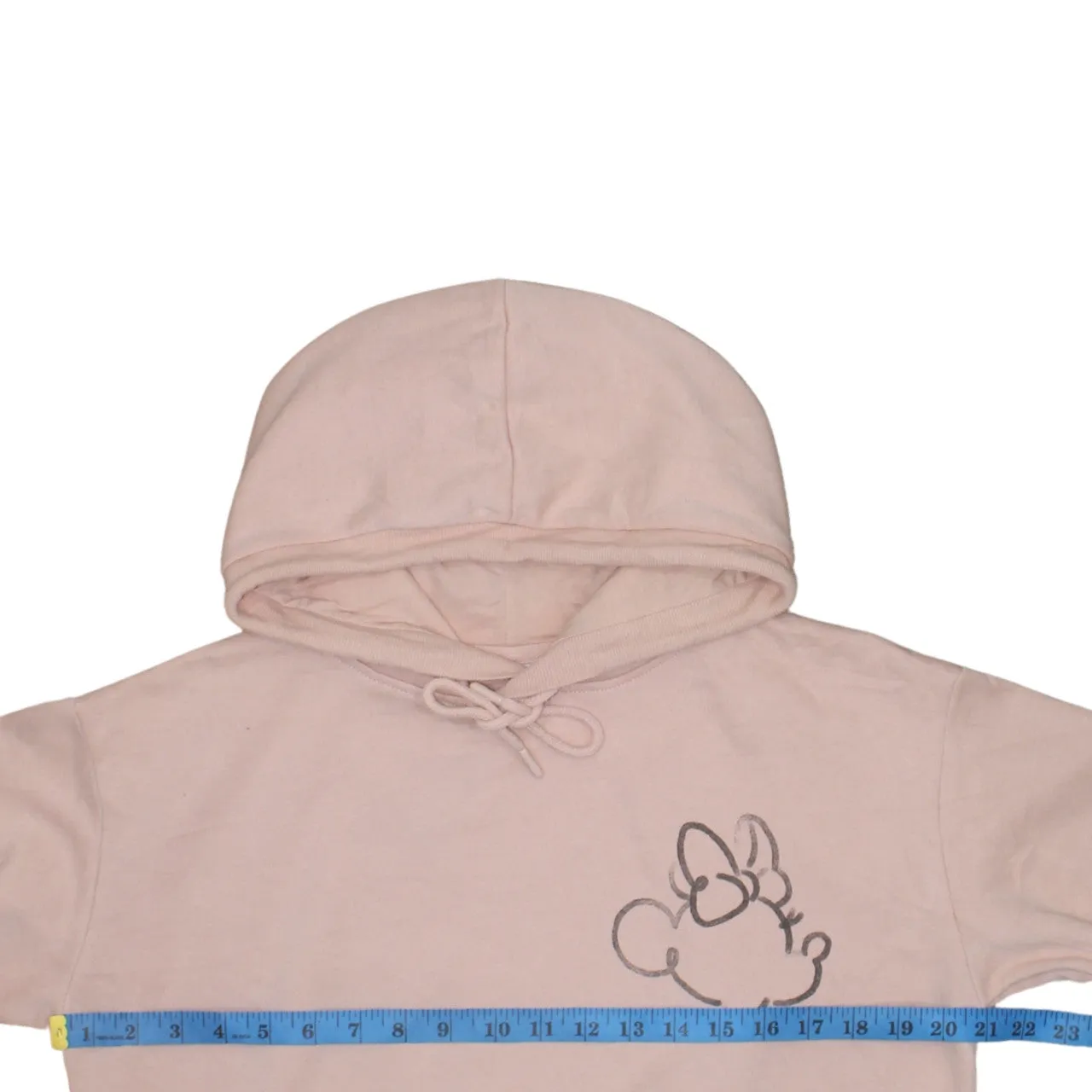 Disney 90's Minnie Mouse Pullover Hoodie XSmall Pink sold by Vintage Club product image thumbnail 5