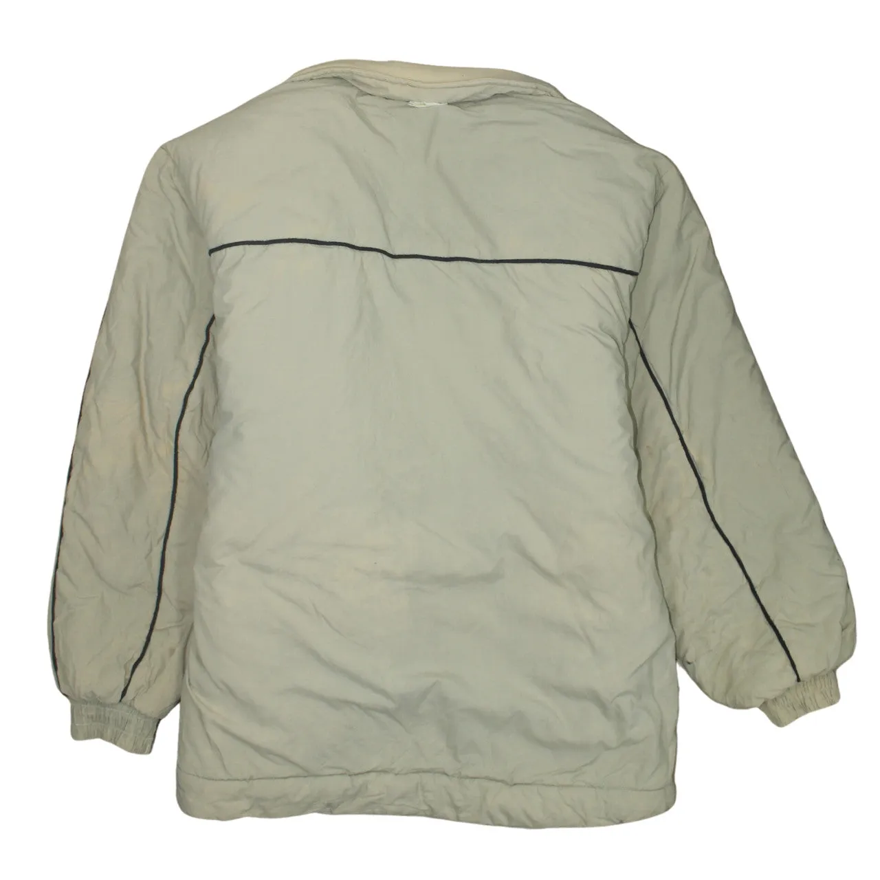 Fila 90's Lightweight Full Zip Up Windbreaker Large Beige Cream sold by Vintage Club product image thumbnail 2
