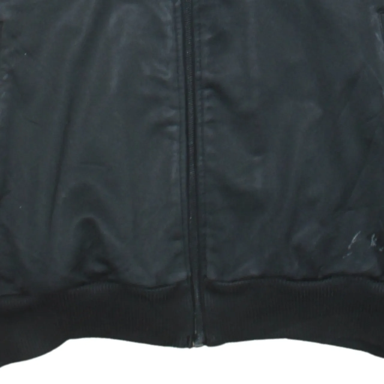 Adidas 90's Striped Sleeve Full Zip Up Sweatshirt Medium Black sold by Vintage Club product image thumbnail 4