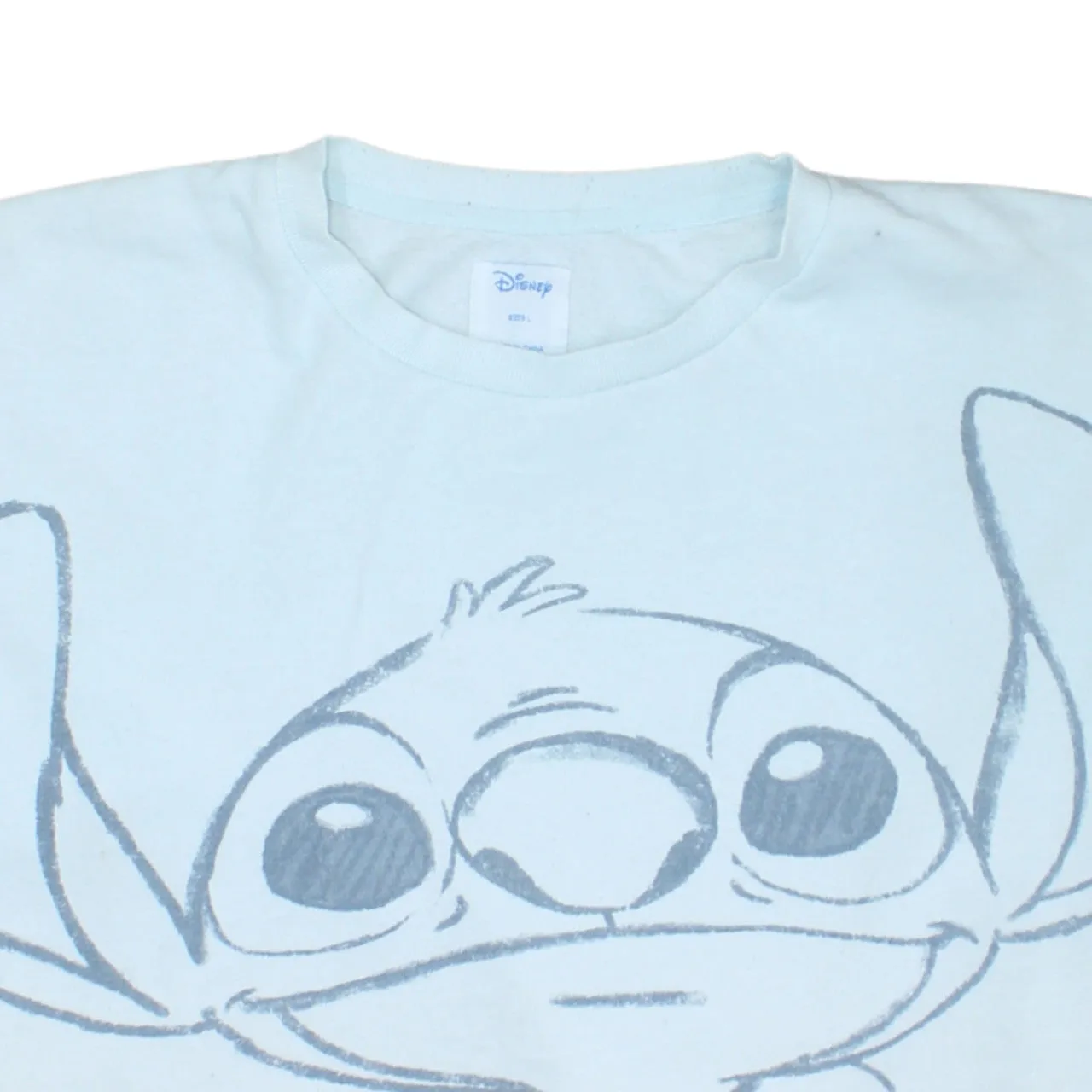 Disney 90's Stitch Crew Neck Sweatshirt Large White sold by Vintage Club product image thumbnail 3