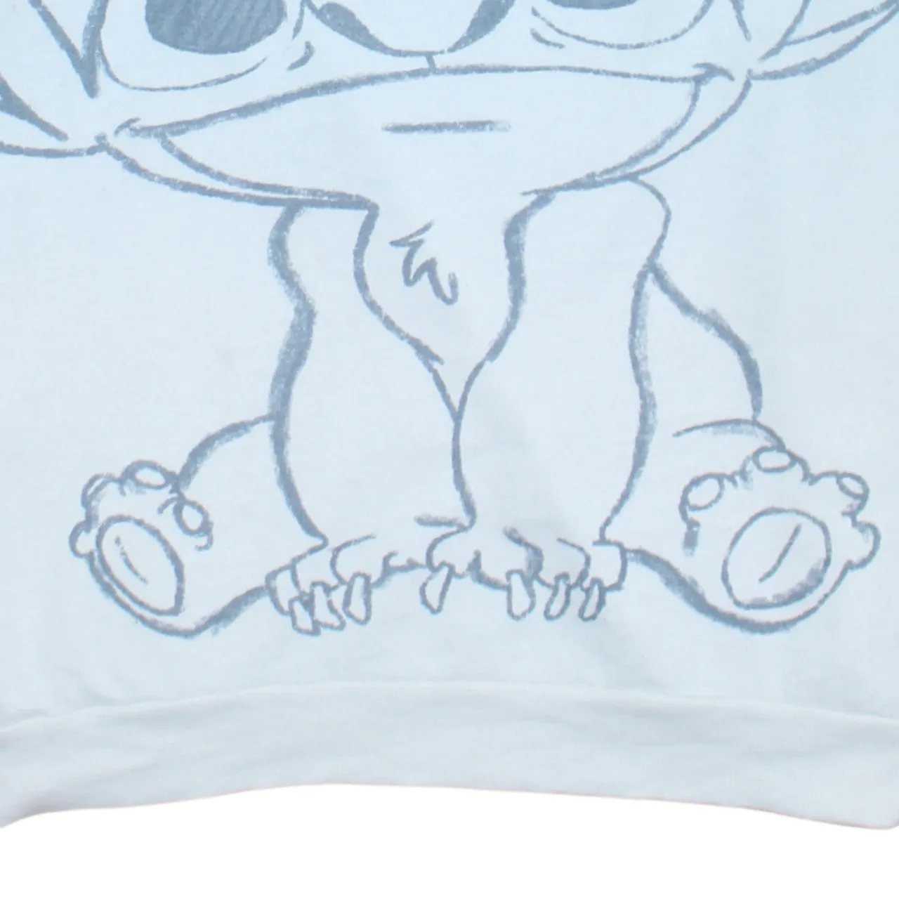 Disney 90's Stitch Crew Neck Sweatshirt Large White sold by Vintage Club product image thumbnail 4