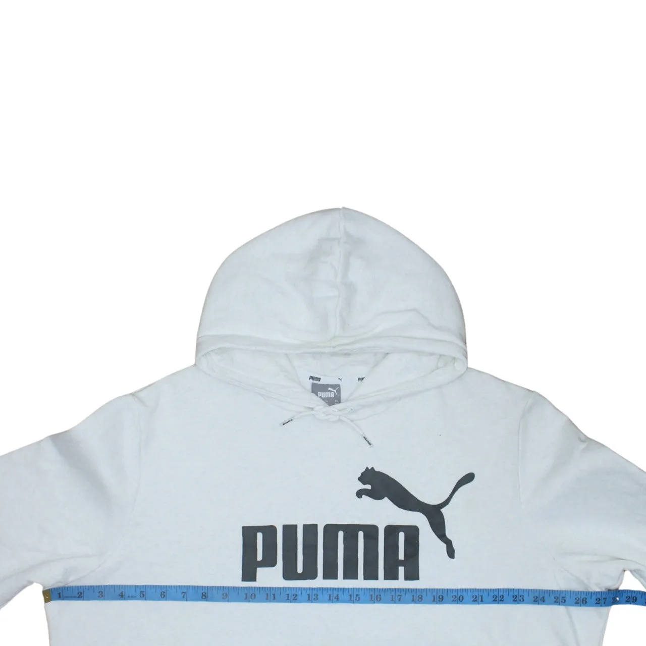 Puma 90's Spellout Pullover Hoodie XXLarge (2XL) White sold by Vintage Club product image thumbnail 5