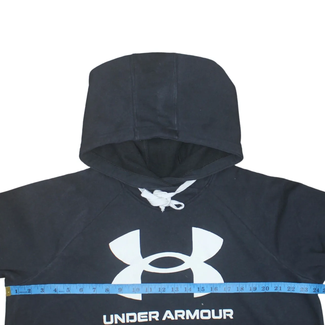Under Armour 90's Spellout Pullover Hoodie XLarge Black sold by Vintage Club product image thumbnail 5