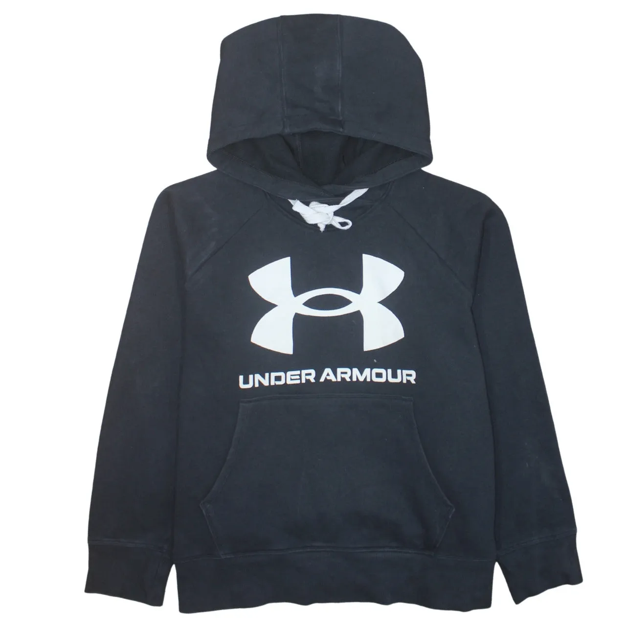 Under Armour 90's Spellout Pullover Hoodie XLarge Black sold by Vintage Club