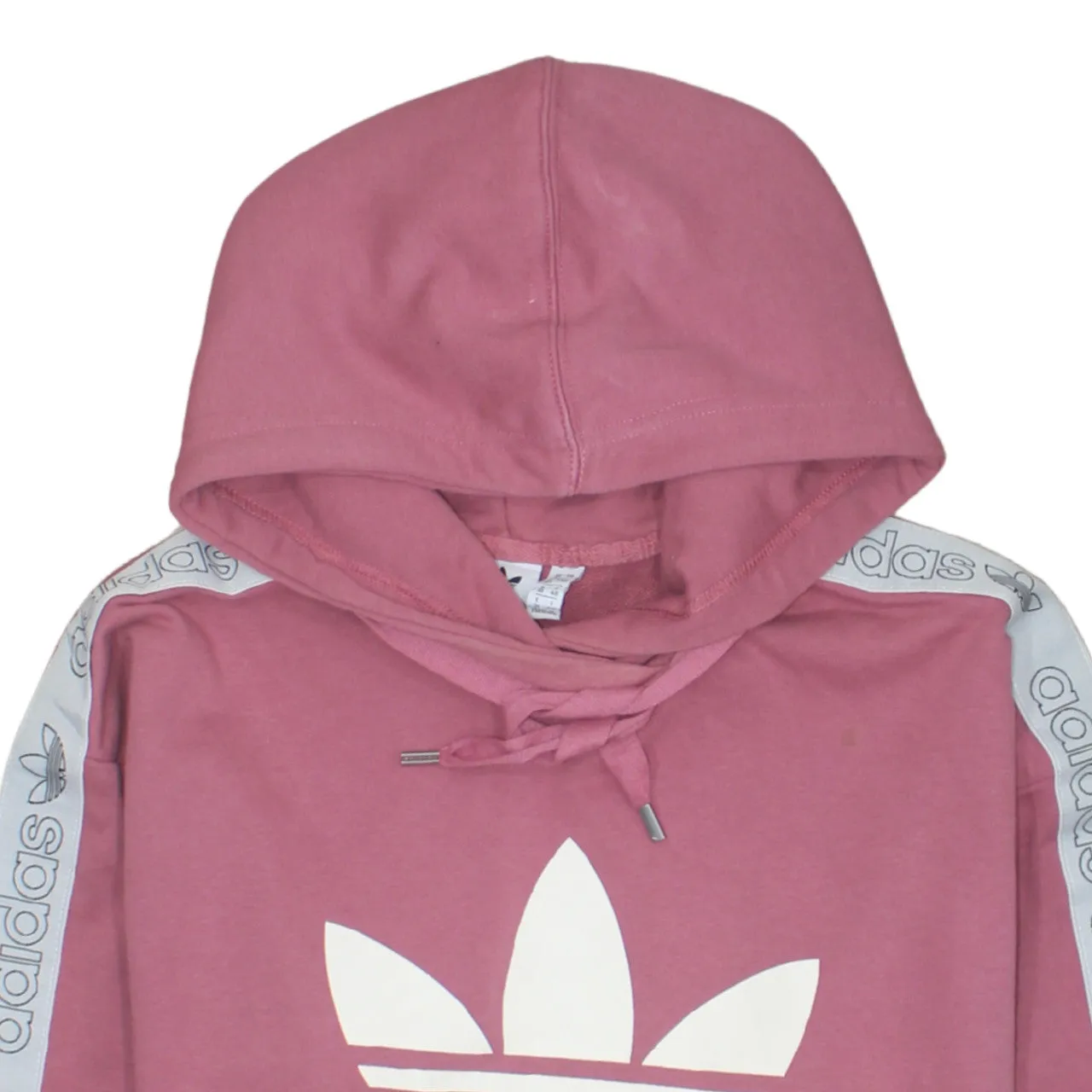 Adidas 90's Spellout Pullover Hoodie Medium Pink sold by Vintage Club product image thumbnail 3