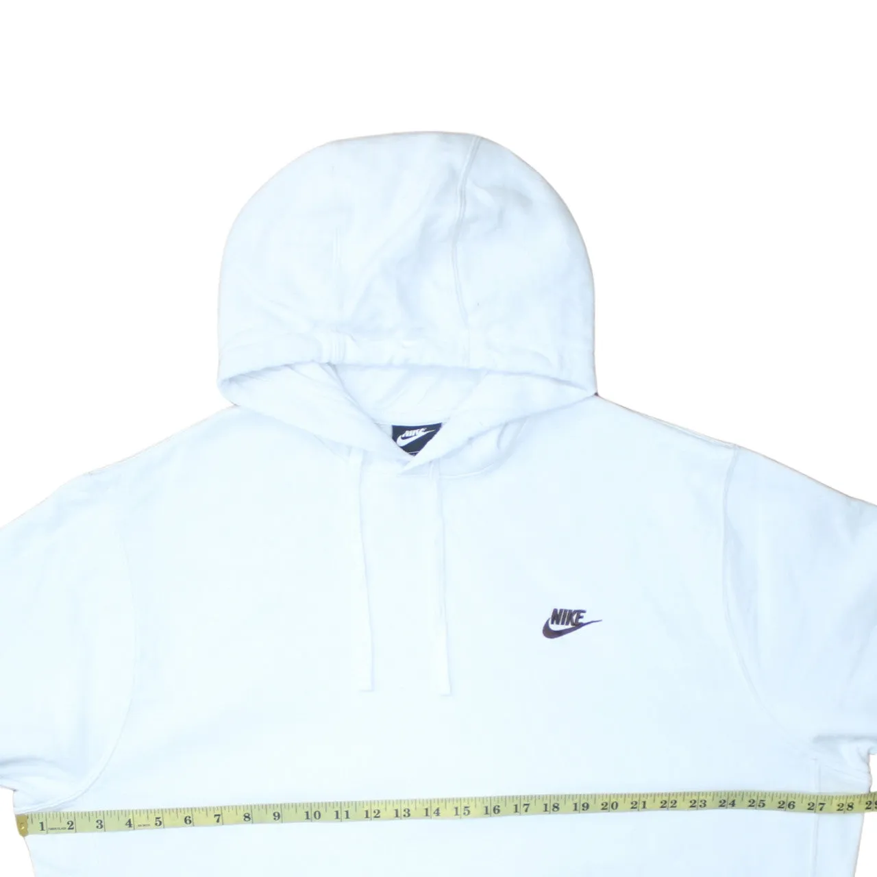 Nike 90's Swoosh Pullover Hoodie XXLarge (2XL) White sold by Vintage Club product image thumbnail 5