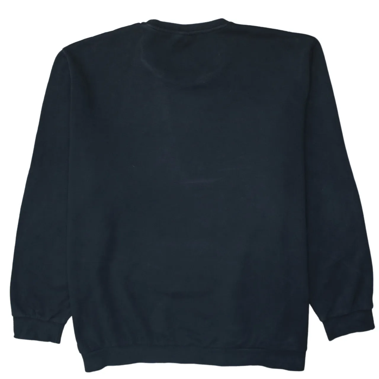 Adidas Black Sweatshirt Men's 3XL Embroidered Chest Logo Crewneck Pullover Fleece Top sold by Vintage Club product image thumbnail 2