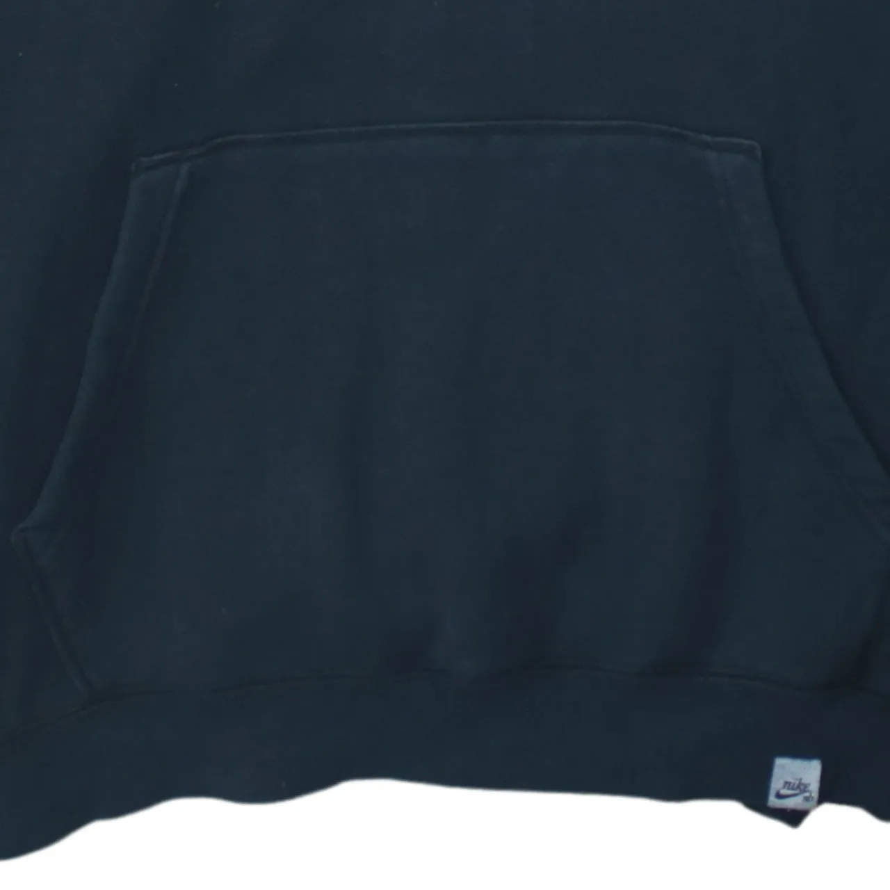 Nike 90's Pullover Plain Hoodie Large Black sold by Vintage Club product image thumbnail 4