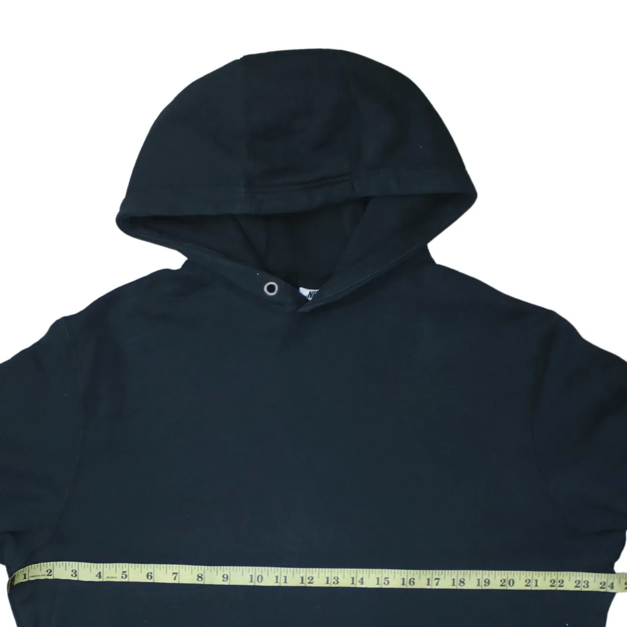 Nike 90's Pullover Plain Hoodie Large Black sold by Vintage Club product image thumbnail 5