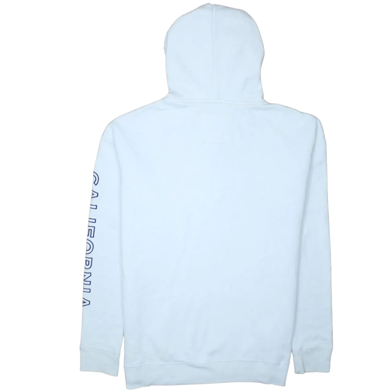 Hollister 90's Spellout Pullover Hoodie Large White sold by Vintage Club product image thumbnail 2