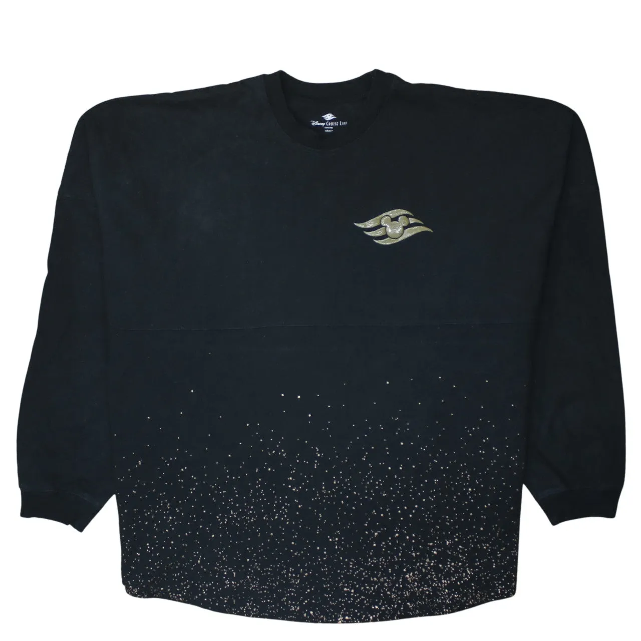 Disney 90's Lightweight Crew Neck Sweatshirt XXLarge (2XL) Black sold by Vintage Club