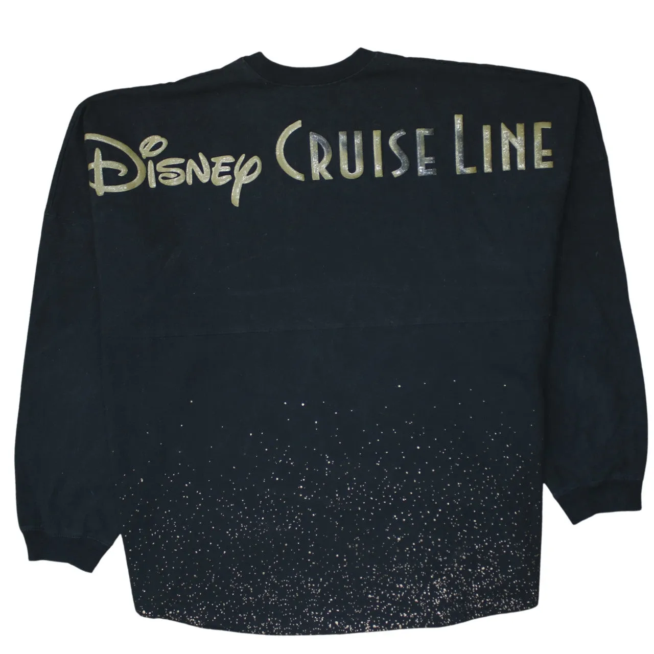 Disney 90's Lightweight Crew Neck Sweatshirt XXLarge (2XL) Black sold by Vintage Club product image thumbnail 2