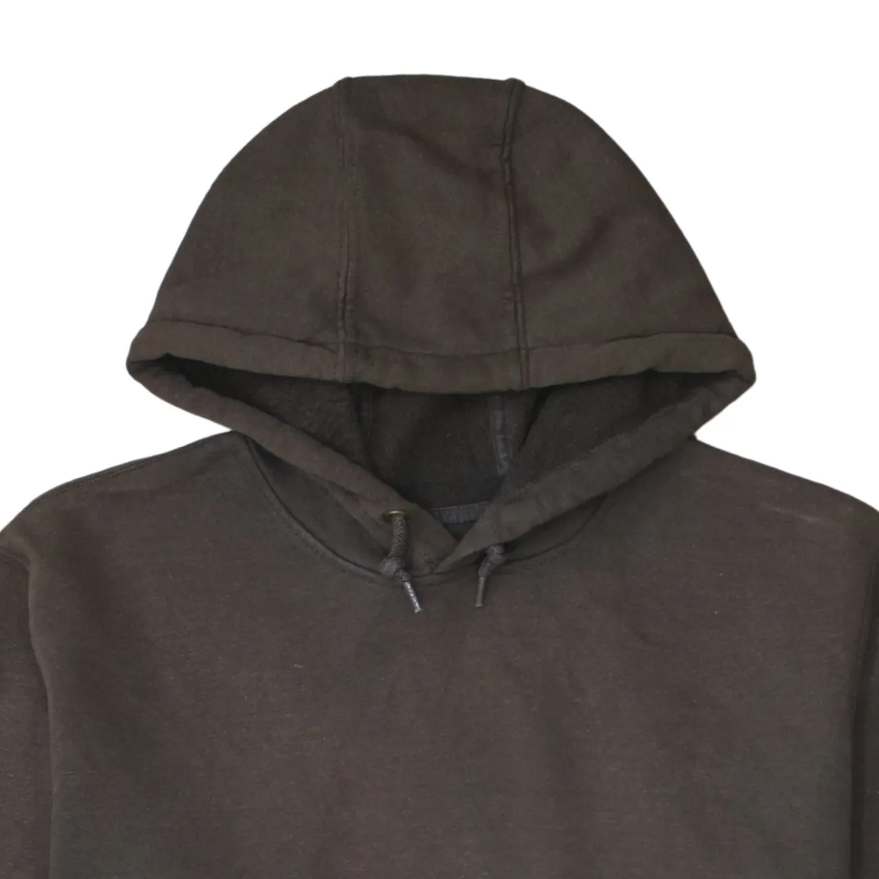 Carhartt Dark Brown Hoodie Women’s XLarge Printed Sleeve Logo Front Pocket Pullover Sweatshirt sold by Vintage Club product image thumbnail 3