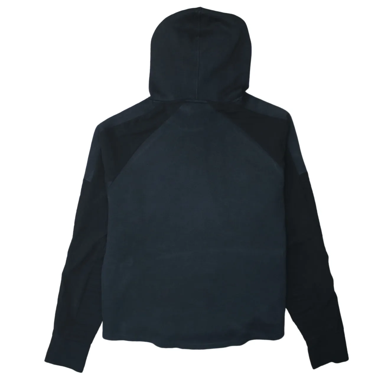 Puma Black Hoodie Women’s XLarge Embroidered Chest Logo Panelled Sleeves Pullover Top sold by Vintage Club product image thumbnail 2