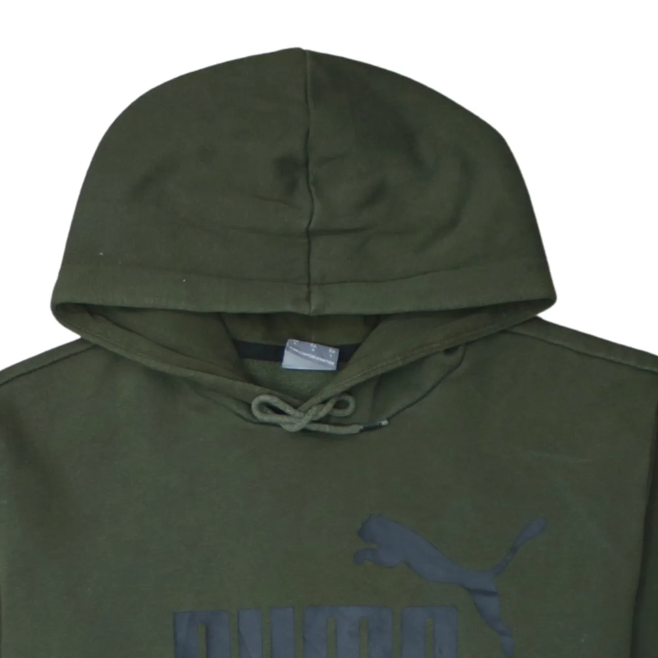 Puma 90's Spellout Pullover Hoodie Large Green sold by Vintage Club product image thumbnail 3