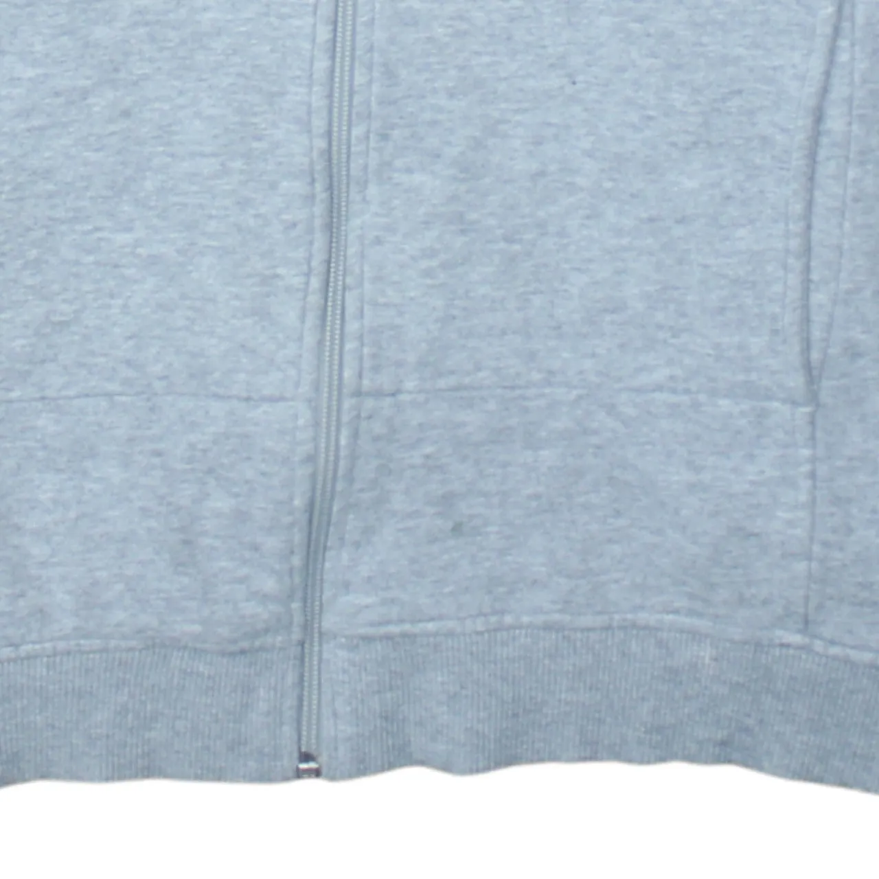 Adidas 90's Striped Sleeve Full Zip Up Hoodie Medium Grey sold by Vintage Club product image thumbnail 4