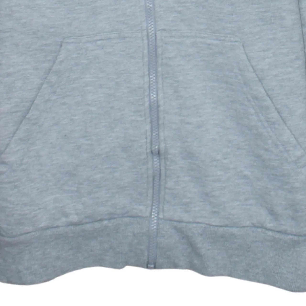 Adidas 90's Striped Sleeve Full Zip Up Hoodie Large Grey sold by Vintage Club product image thumbnail 4