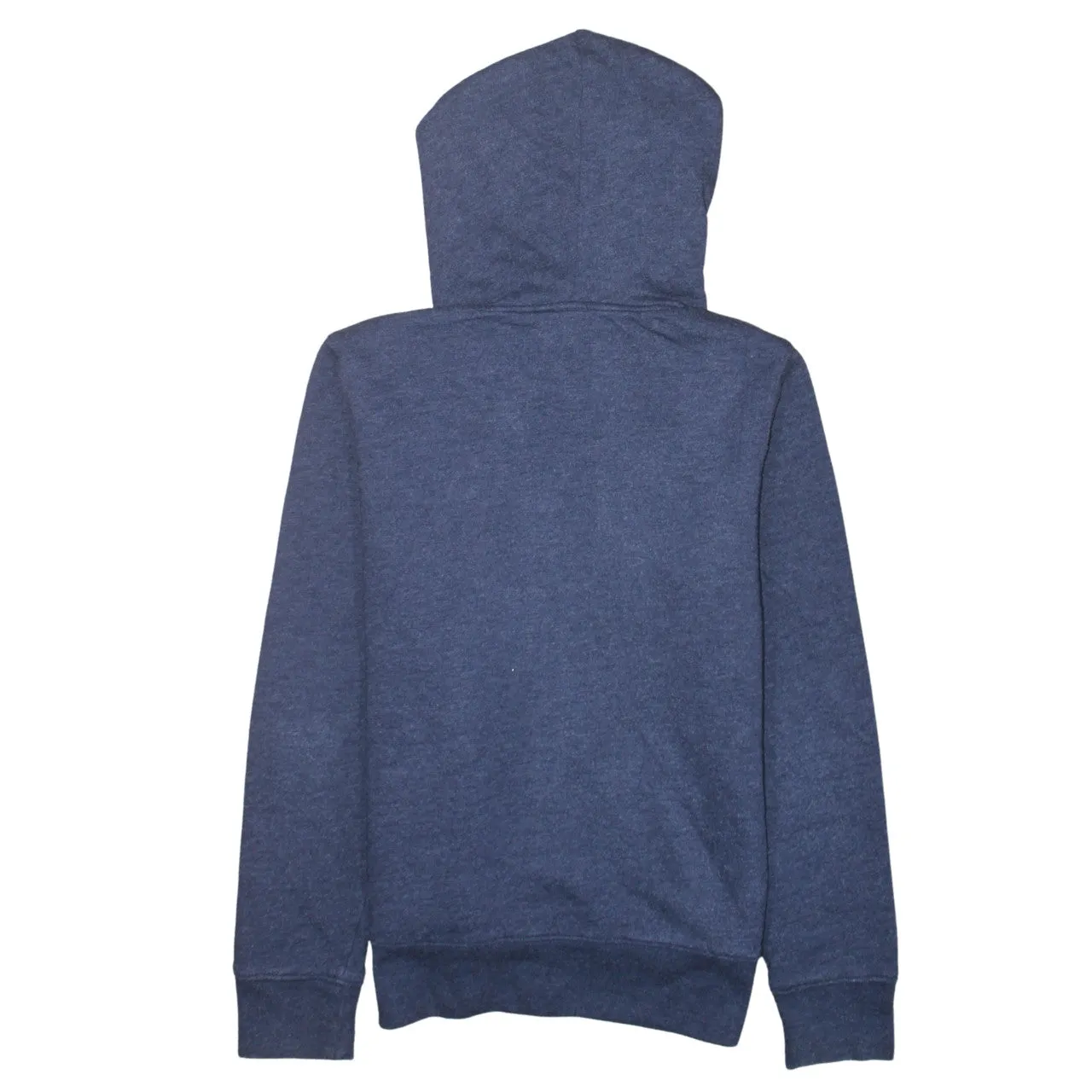 Gap Navy Blue Zip Hoodie Men's Small Printed Logo Fleece Lined Pockets Sweatshirt sold by Vintage Club product image thumbnail 2