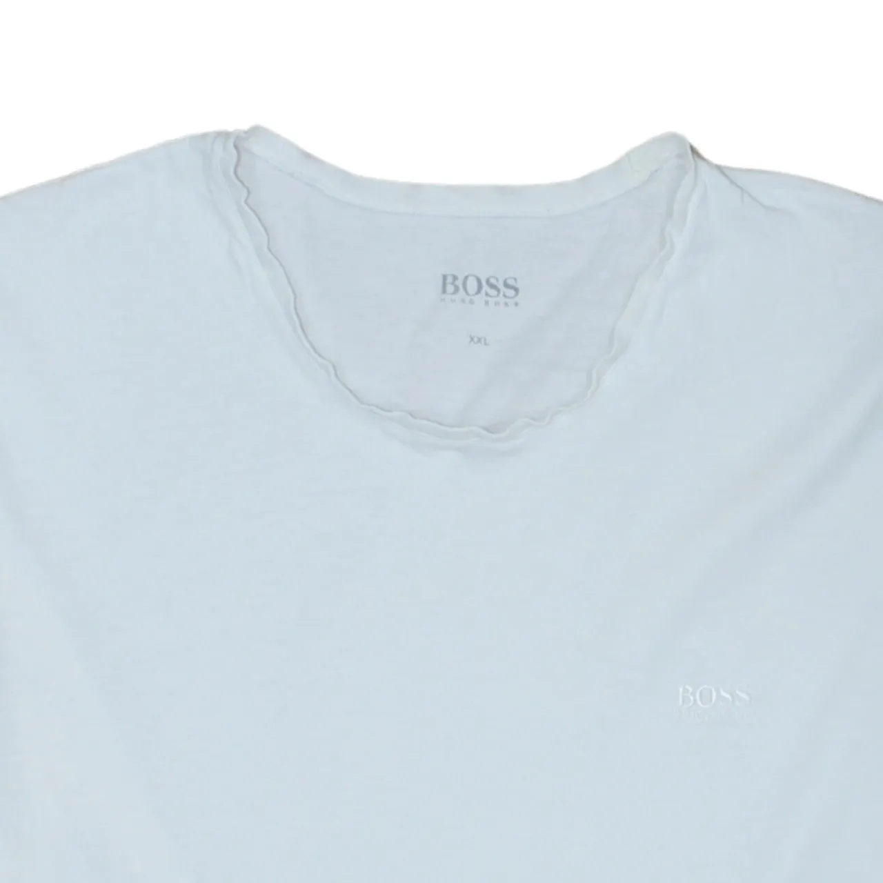 HUGO BOSS 90's Short Sleeves Crew Neck T Shirt XXLarge (2XL) White sold by Vintage Club product image thumbnail 3