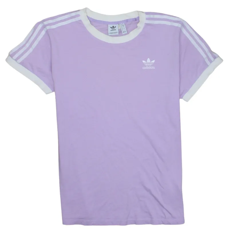 Adidas 90's Short Sleeves Crew Neck T Shirt Small Purple sold by Vintage Club