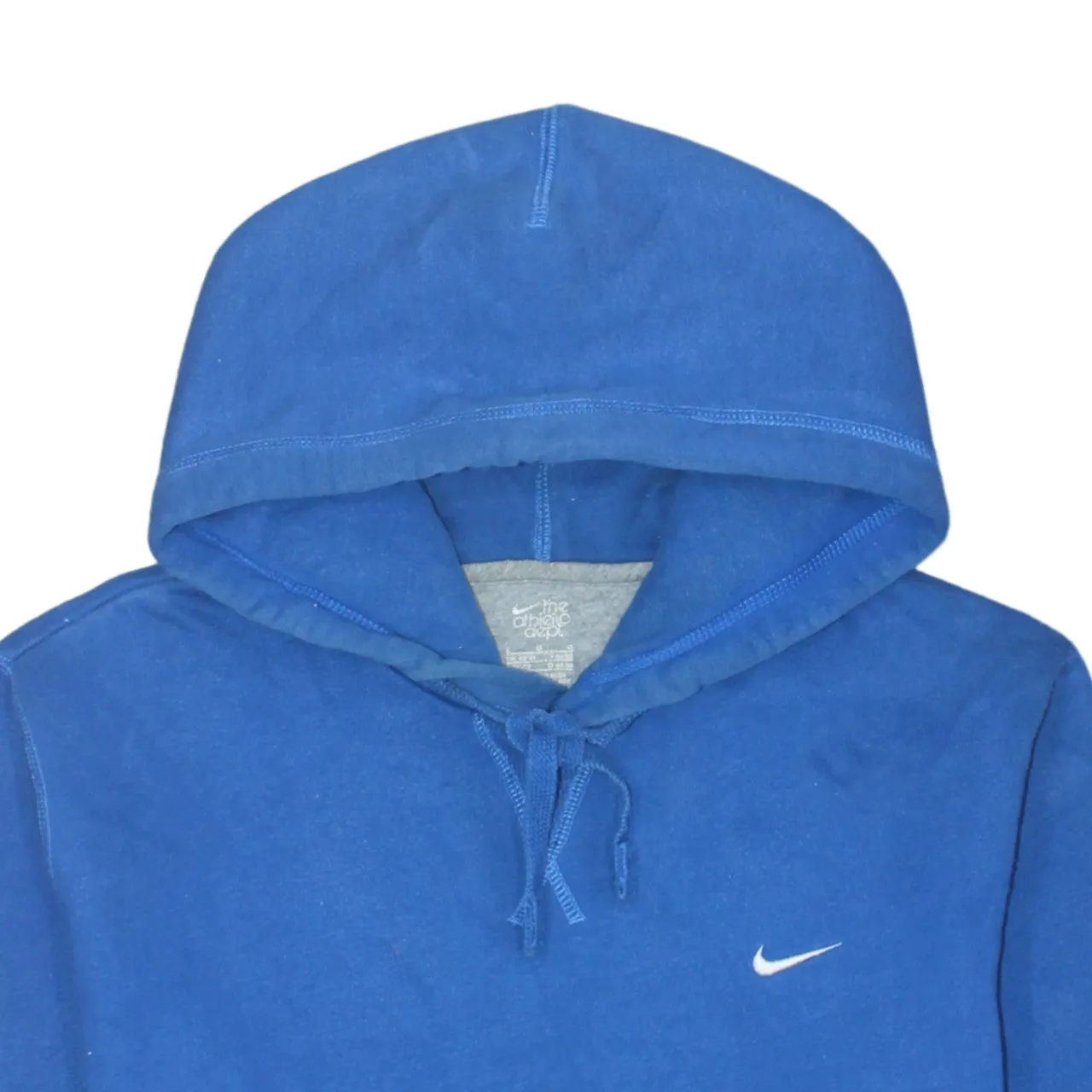 Nike 90's Swoosh Pullover Hoodie Large Blue sold by Vintage Club product image thumbnail 3