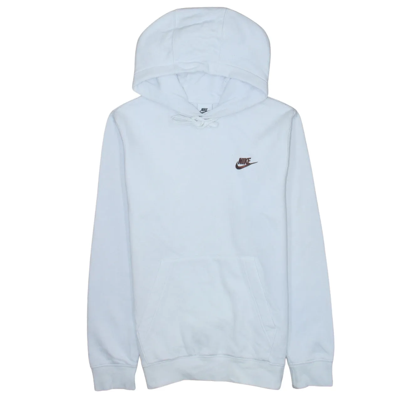 Nike 90's Swoosh Pullover Hoodie XSmall White sold by Vintage Club
