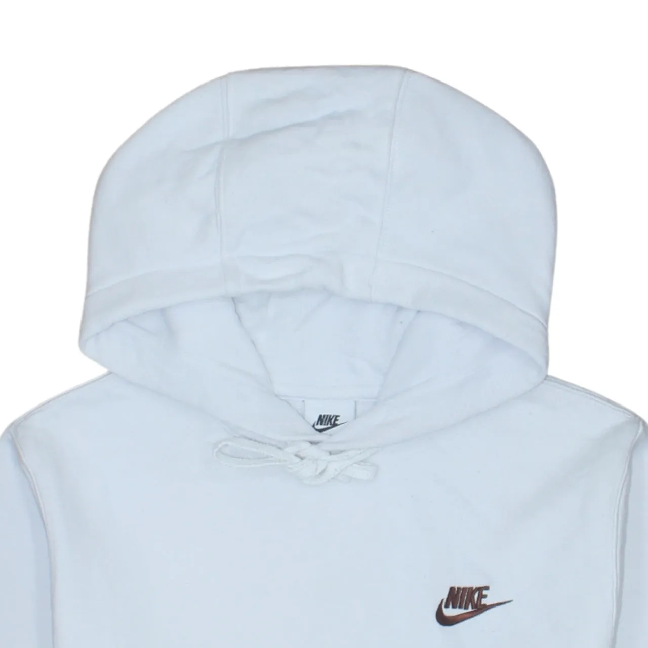 Nike 90's Swoosh Pullover Hoodie XSmall White sold by Vintage Club product image thumbnail 3
