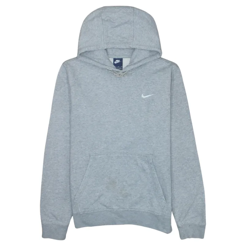 Nike 90's Swoosh Pullover Hoodie Medium Grey sold by Vintage Club