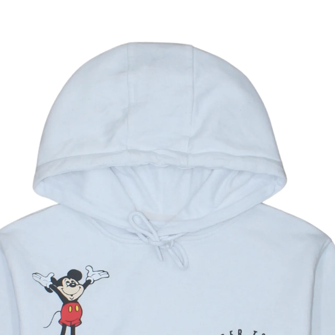 Disney 90's Mickey Mouse Pullover Hoodie XXSmall White sold by Vintage Club product image thumbnail 3