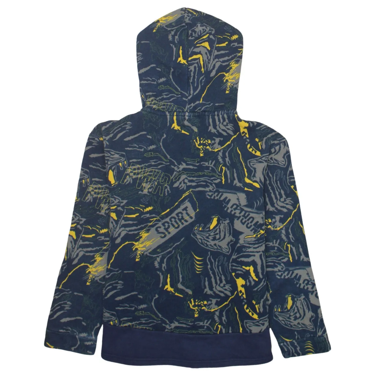 Puma 90's Lightweight Full Zip Up Hoodie Small Navy Blue sold by Vintage Club product image thumbnail 2