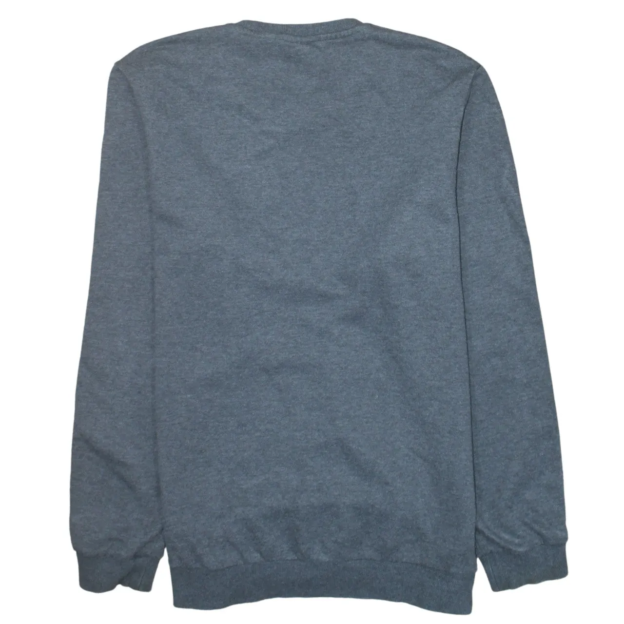 Adidas Dark Grey Sweatshirt Women's Large Three Stripe Sleeves Embroidered Logo Pullover Top sold by Vintage Club product image thumbnail 2