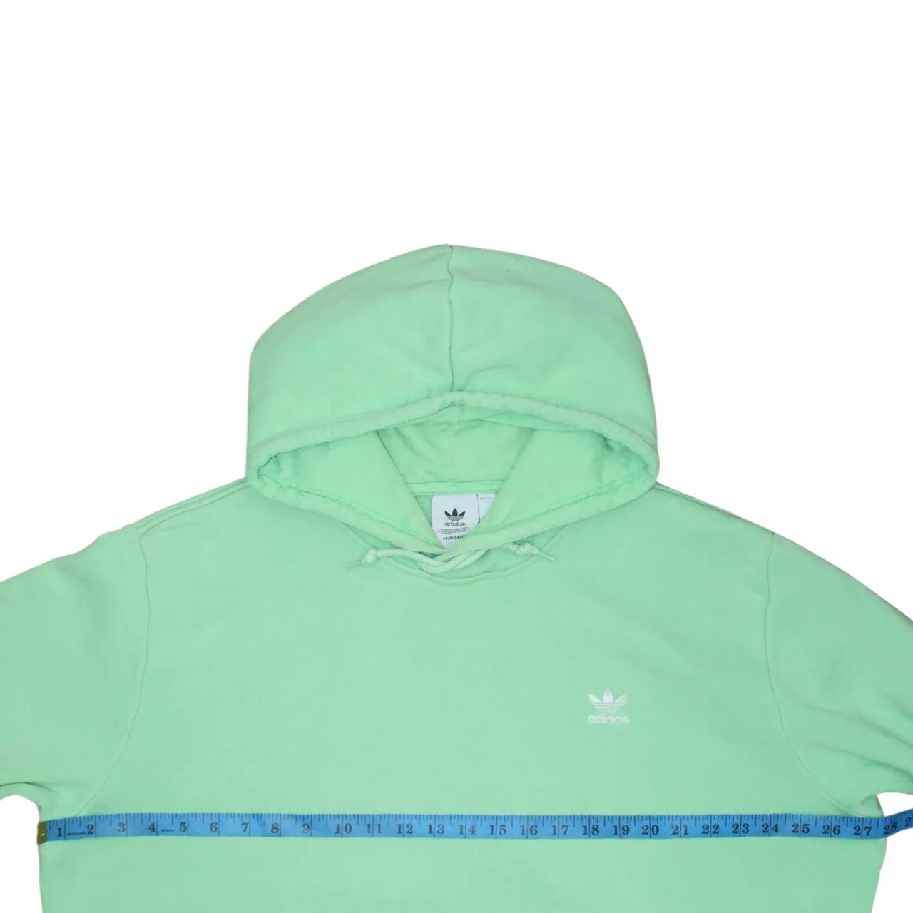 Adidas 90's Drawstring Pockets Pullover Hoodie XXLarge (2XL) Green sold by Vintage Club product image thumbnail 5