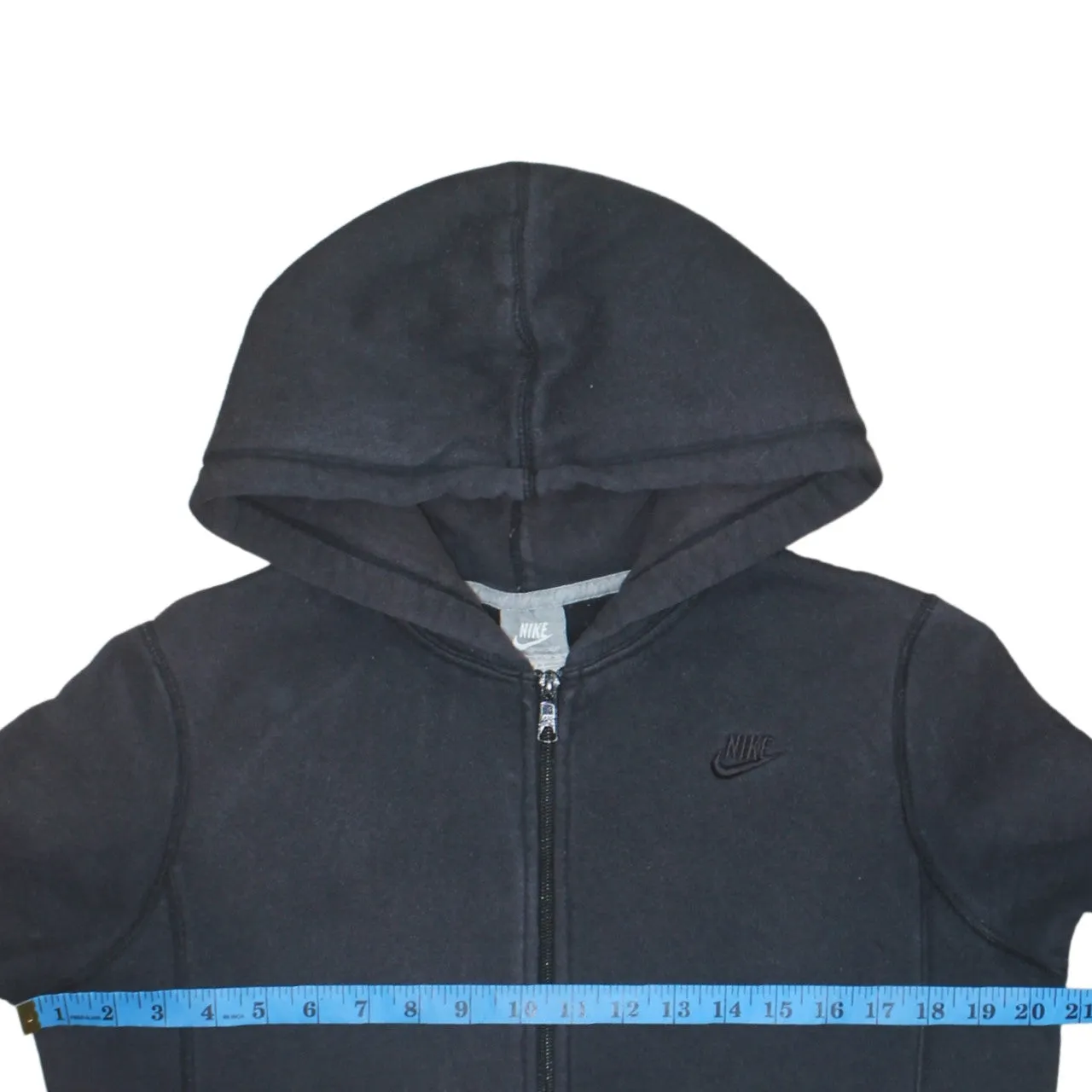 Nike 90's Swoosh Hoodie Medium Black sold by Vintage Club product image thumbnail 5