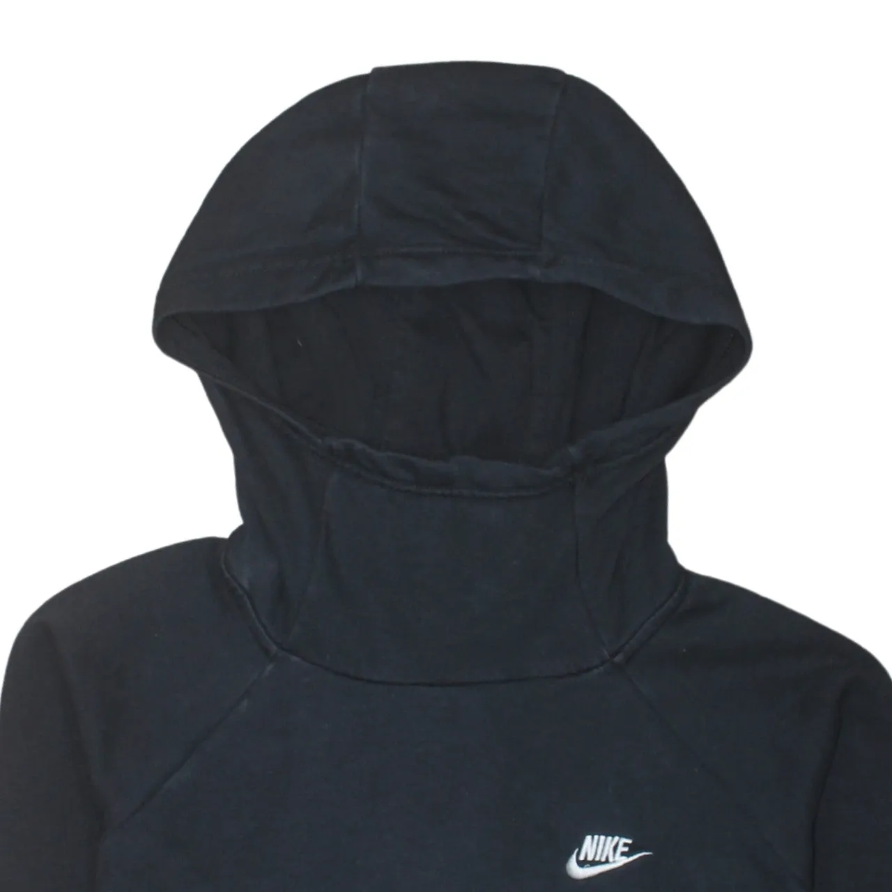 Nike 90's Swoosh Pullover Hoodie Large Black sold by Vintage Club product image thumbnail 3