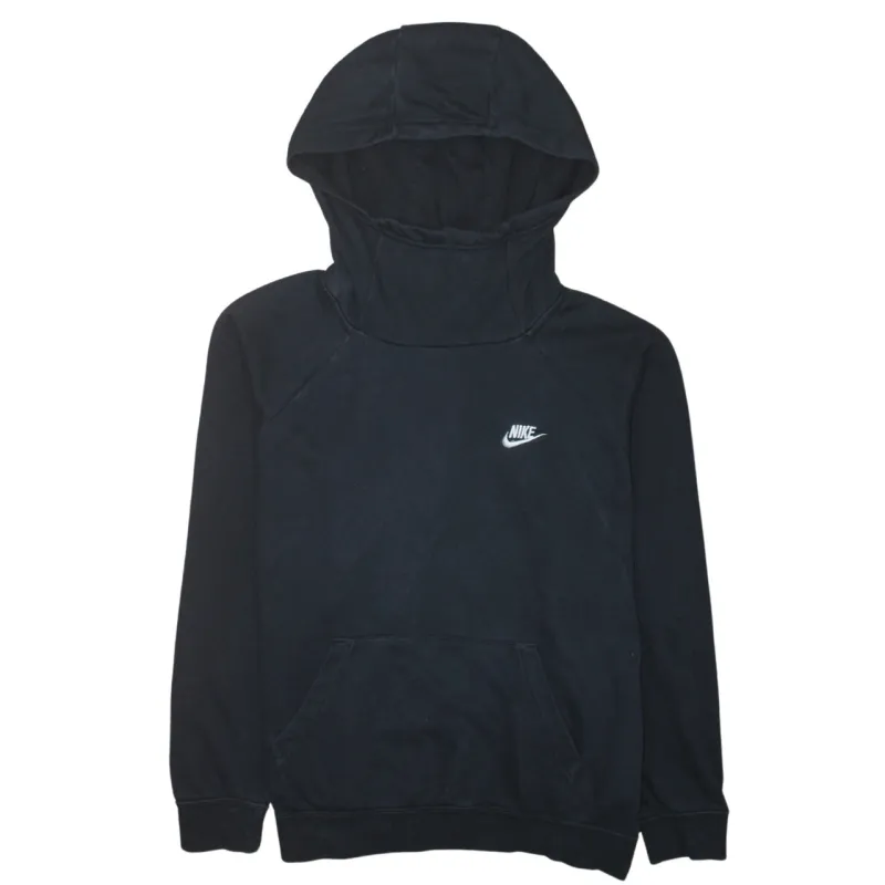 Nike 90's Swoosh Pullover Hoodie Large Black sold by Vintage Club