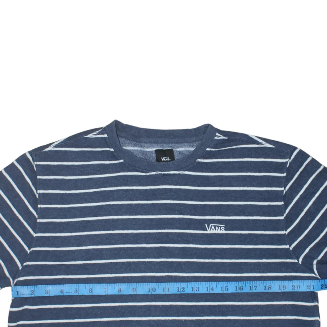 VANS 90's Lightweight Crew Neck Sweatshirt Medium Navy Blue sold by Vintage Club product image thumbnail 5