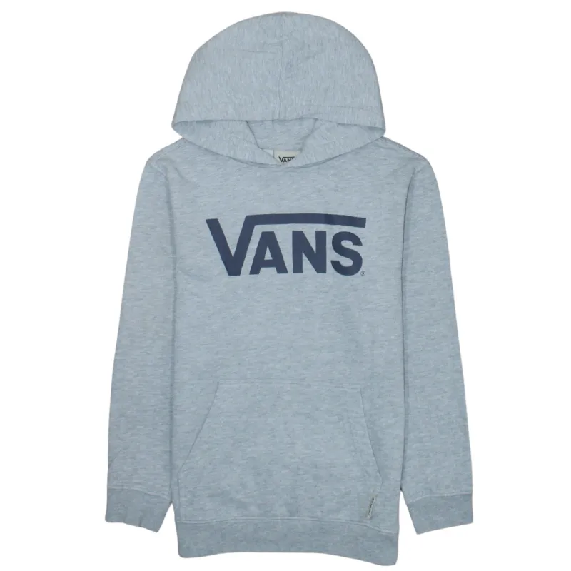 VANS 90's Spellout Pullover Hoodie Large Grey sold by Vintage Club