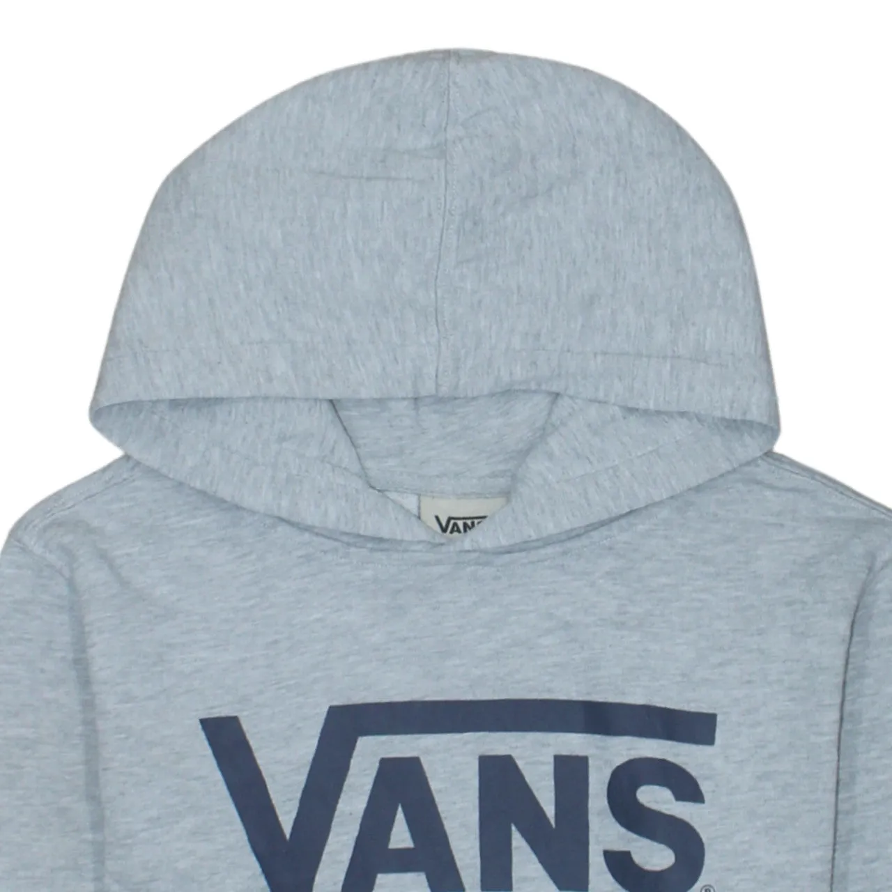 VANS 90's Spellout Pullover Hoodie Large Grey sold by Vintage Club product image thumbnail 3