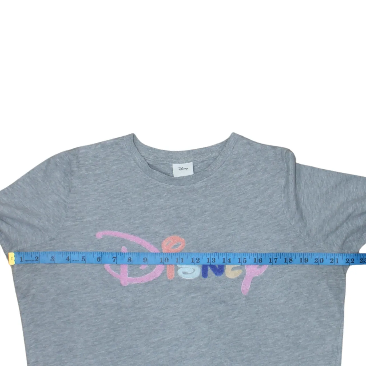 Disney 90's Spellout Crew Neck Sweatshirt Large Grey sold by Vintage Club product image thumbnail 5