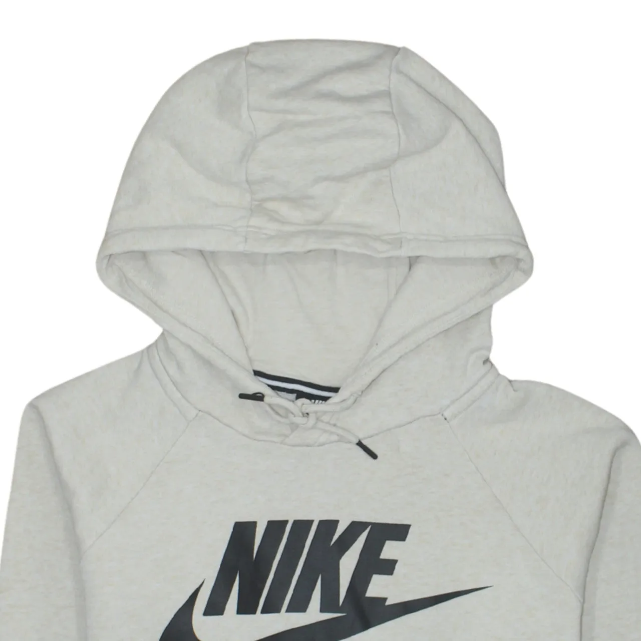 Nike 90's Center Middle Swoosh Pullover Hoodie Medium Beige Cream sold by Vintage Club product image thumbnail 3
