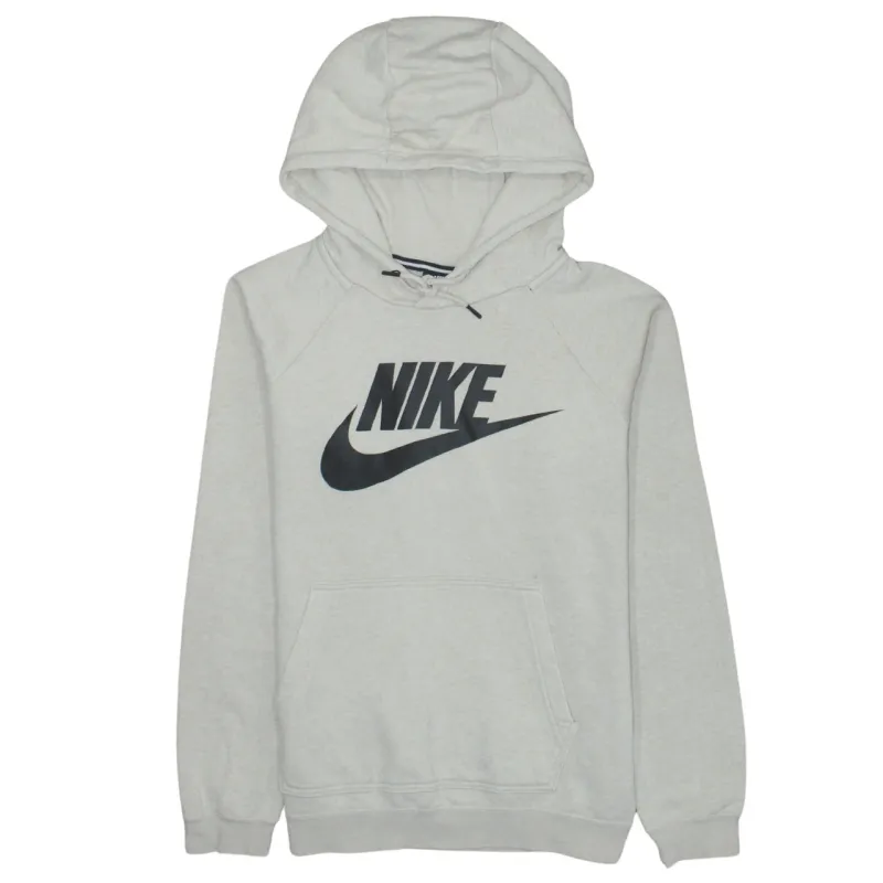 Nike 90's Center Middle Swoosh Pullover Hoodie Medium Beige Cream made by Nike