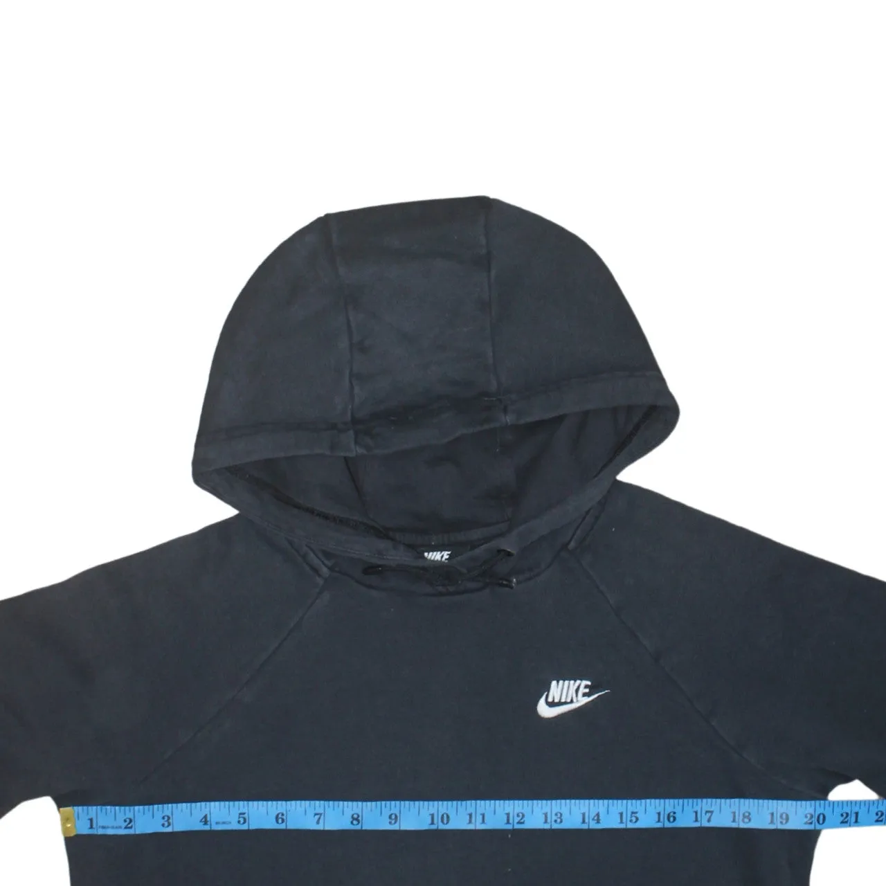 Nike 90's Swoosh Pullover Hoodie Small Black sold by Vintage Club product image thumbnail 5