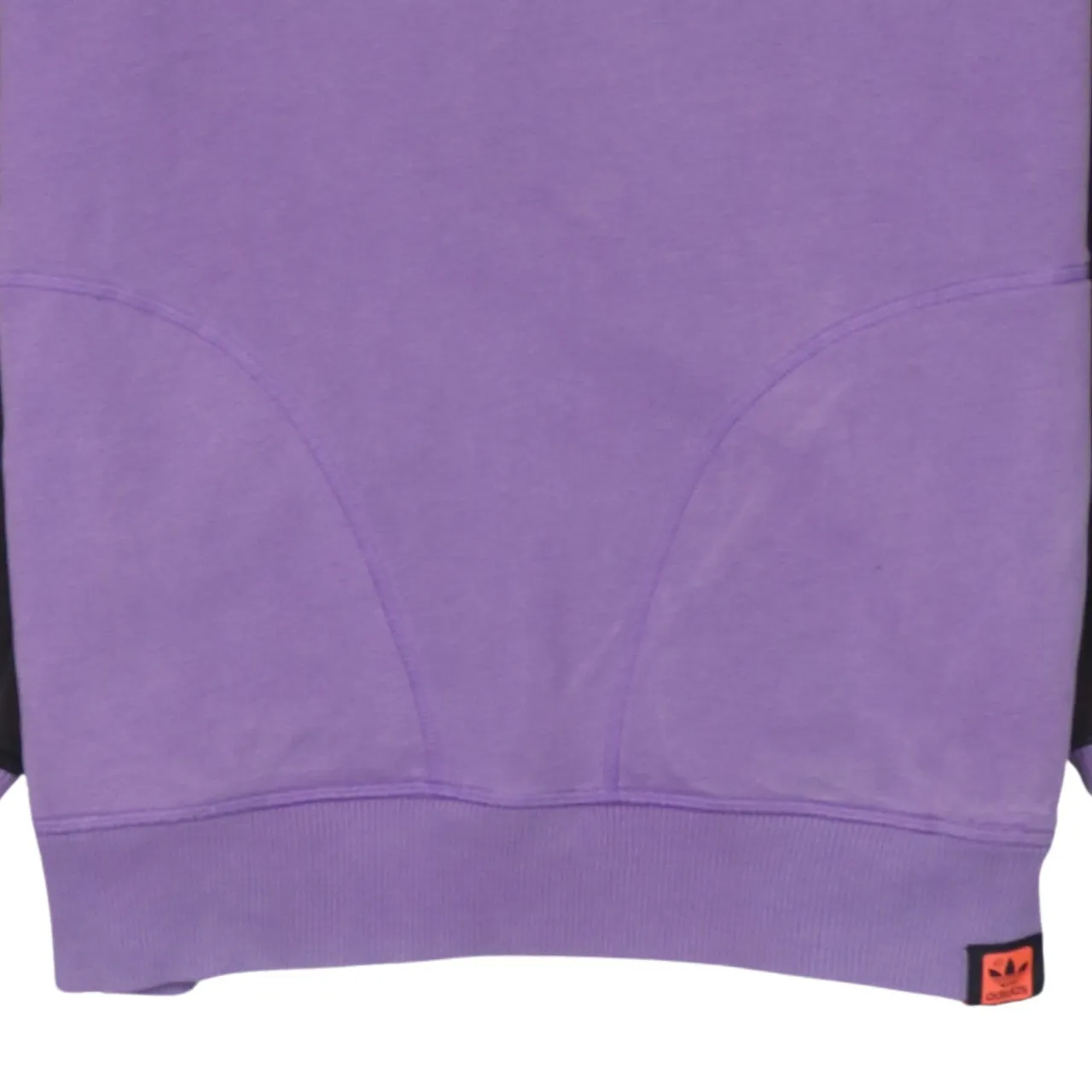 Adidas Purple Sweatshirt Men's Medium Printed Trefoil Logo Raglan Sleeves Pullover Top sold by Vintage Club product image thumbnail 4