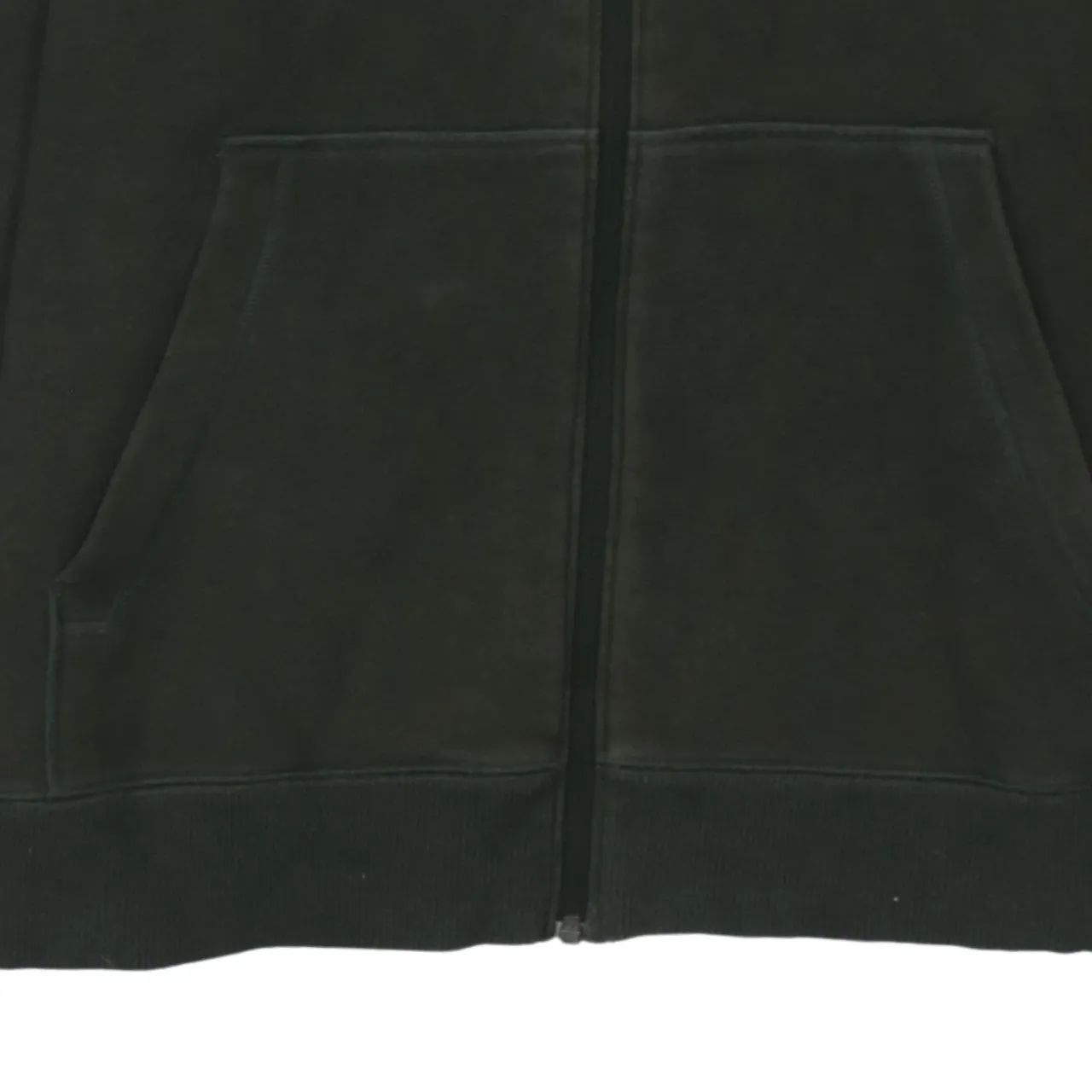 Under Armour Dark Green Hoodie Men's Medium Full Zip Embroidered Chest Logo Pockets Sweatshirt sold by Vintage Club product image thumbnail 4