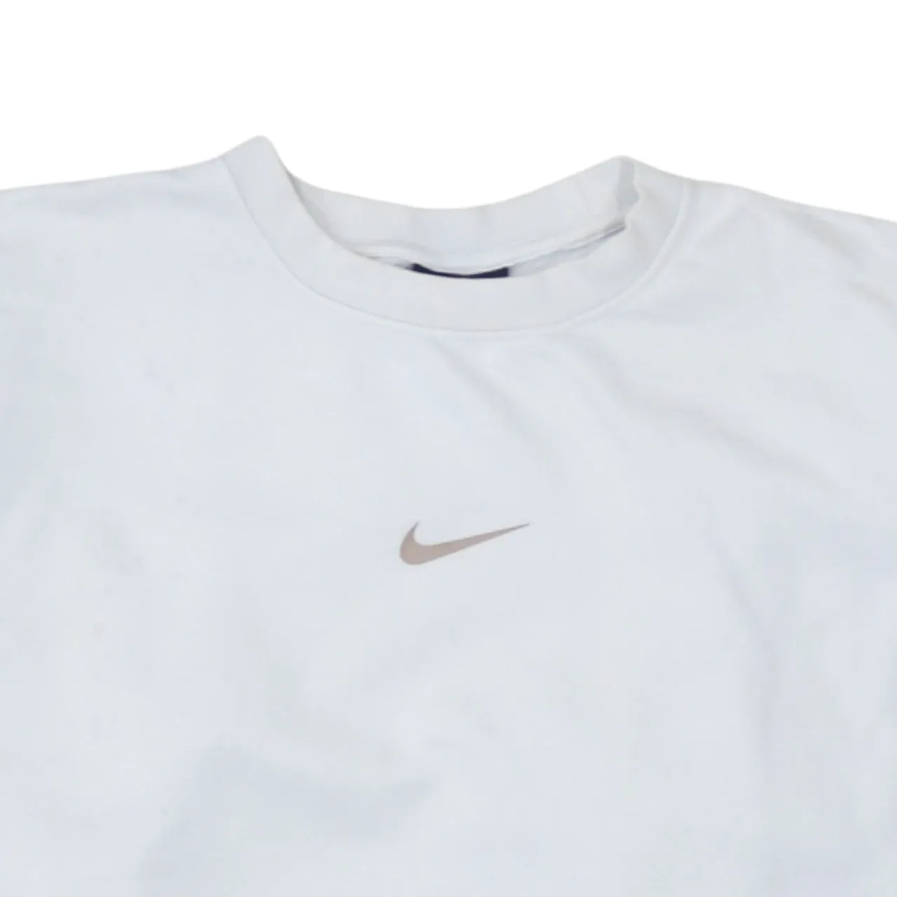 Nike 90's Center Middle Swoosh Crew Neck Sweatshirt Medium White sold by Vintage Club product image thumbnail 3