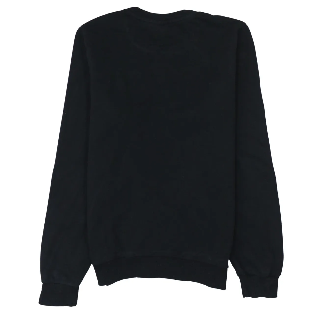 Ellesse 90's Lightweight Crew Neck Sweatshirt Medium Black sold by Vintage Club product image thumbnail 2