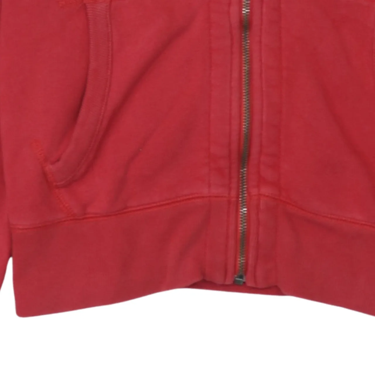 Polo Ralph Lauren 90's Lightweight Full Zip Up Hoodie Small Red sold by Vintage Club product image thumbnail 4