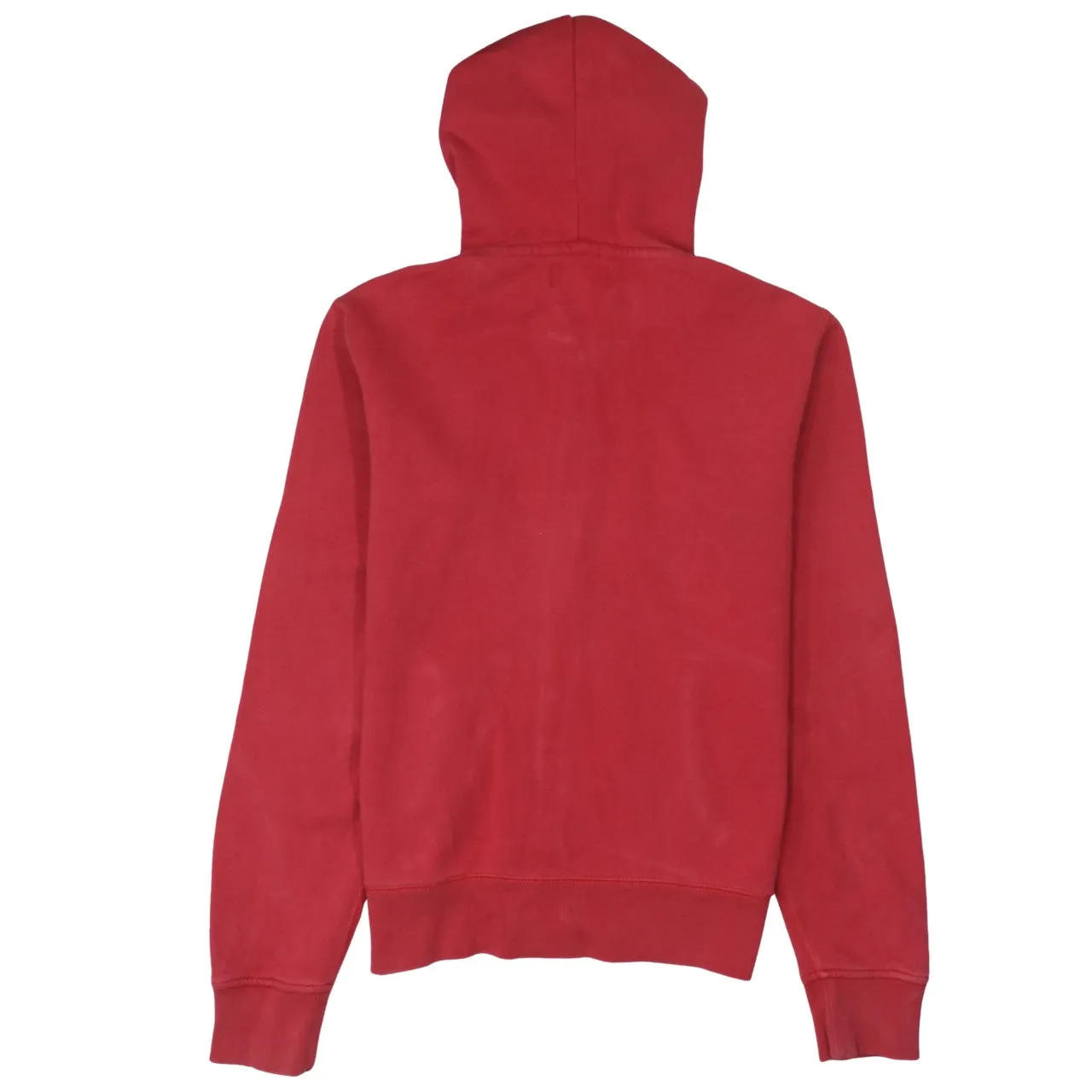Polo Ralph Lauren 90's Lightweight Full Zip Up Hoodie Small Red sold by Vintage Club product image thumbnail 2
