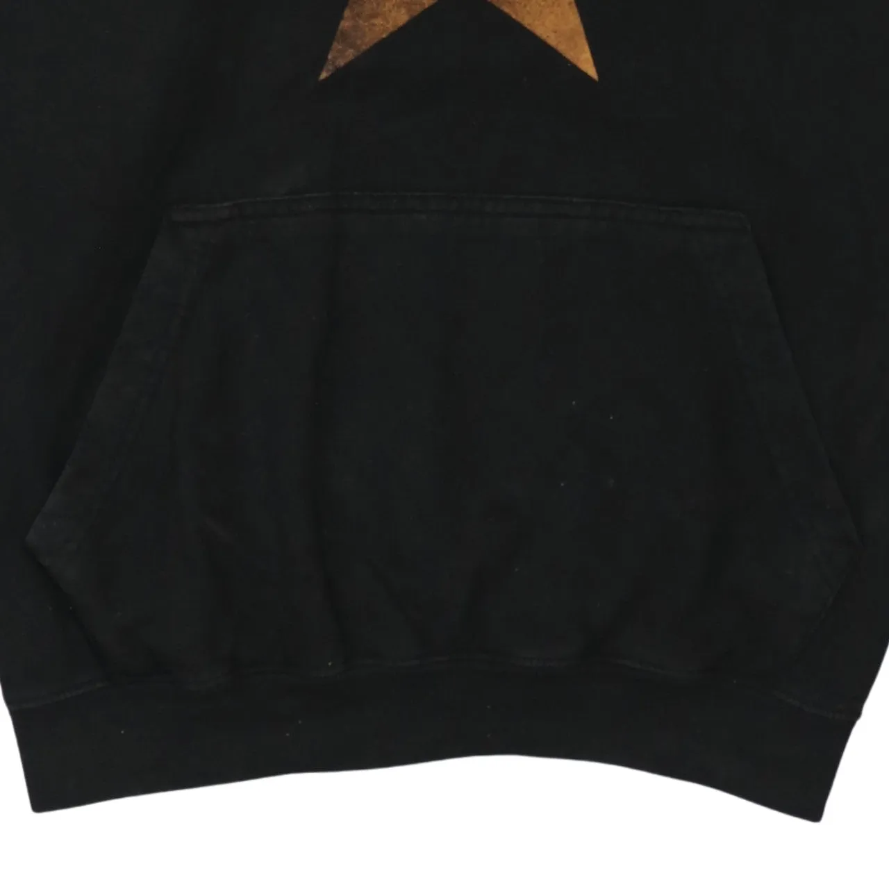 Retro 90's Drawstring Pockets Pullover Hoodie Large Black sold by Vintage Club product image thumbnail 4