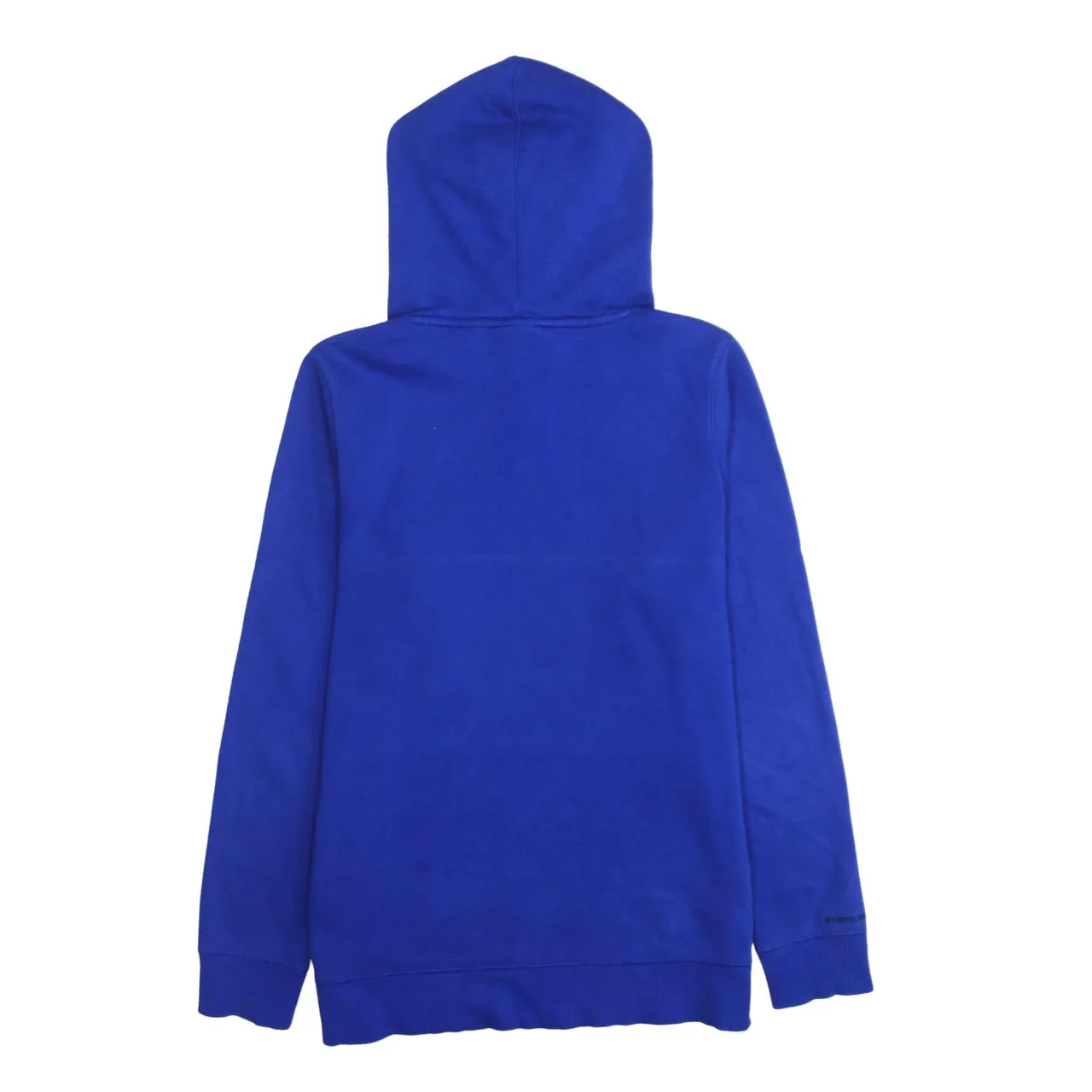Under Armour Royal Blue Hoodie Men’s Small Printed Logo Orange Lining Drawstring Pullover sold by Vintage Club product image thumbnail 2